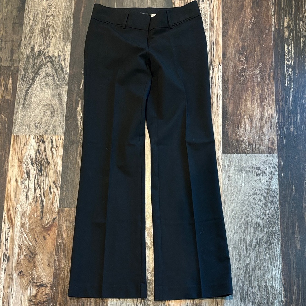 LOFT Classic Black Flare Pants